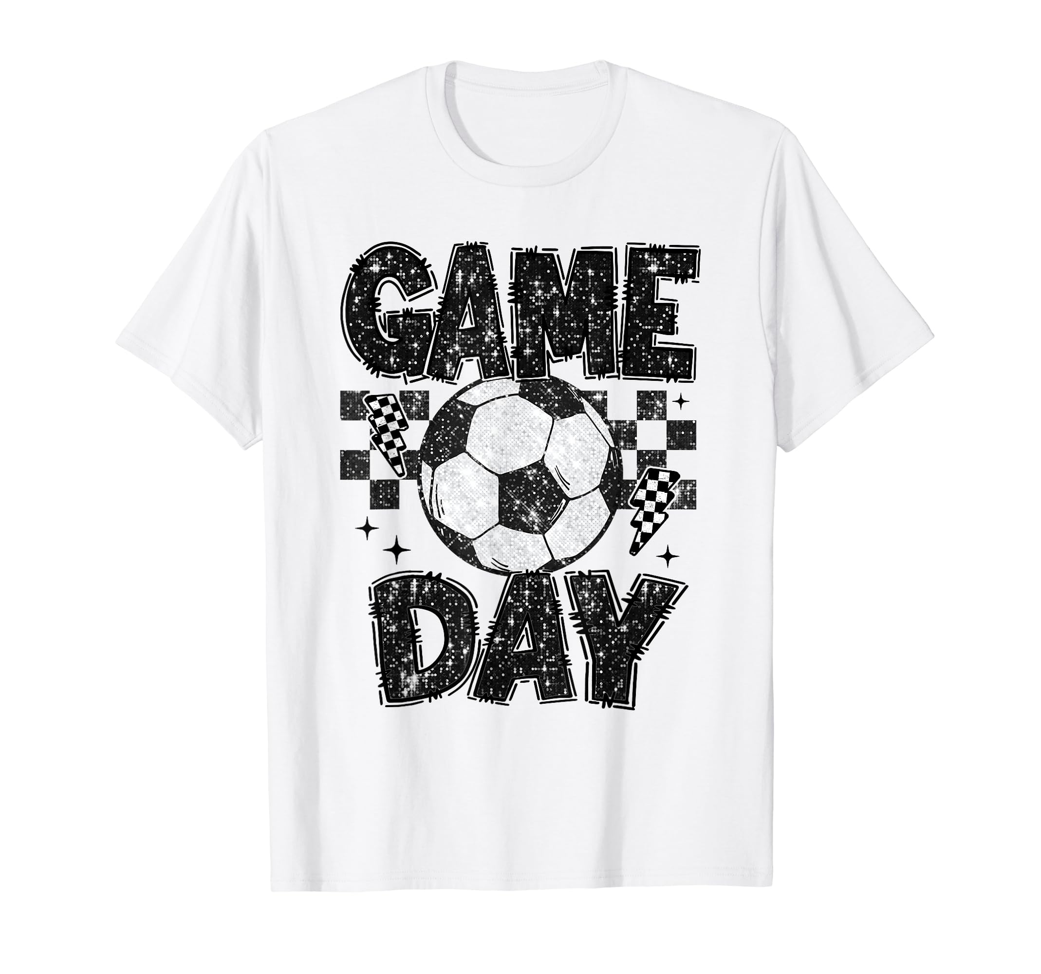 Game Day Soccer Life Soccer Mama Mom T-Shirt - Custom Art Print Unisex - T-Shirt, Sweatshirt, Hoodie