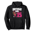 15Th Birthday Soccer Dabbing 15 Hoodie - Casual Everyday Wear Men Women - T-Shirt, Sweatshirt, Hoodie