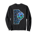 Soccer Ball Hitting Goal Net Action Sweatshirt - Trendy Graphic Men Women - T-Shirt, Sweatshirt, Hoodie