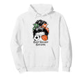 Busy Raising Ballers Messy Bun Womens Hoodie - Novelty Apparel Men Women - T-Shirt, Sweatshirt, Hoodie
