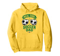 Real Soccer Dad Funny Futebol Fathers Day Hoodie - Graphic Print for Adults - T-Shirt, Sweatshirt, Hoodie