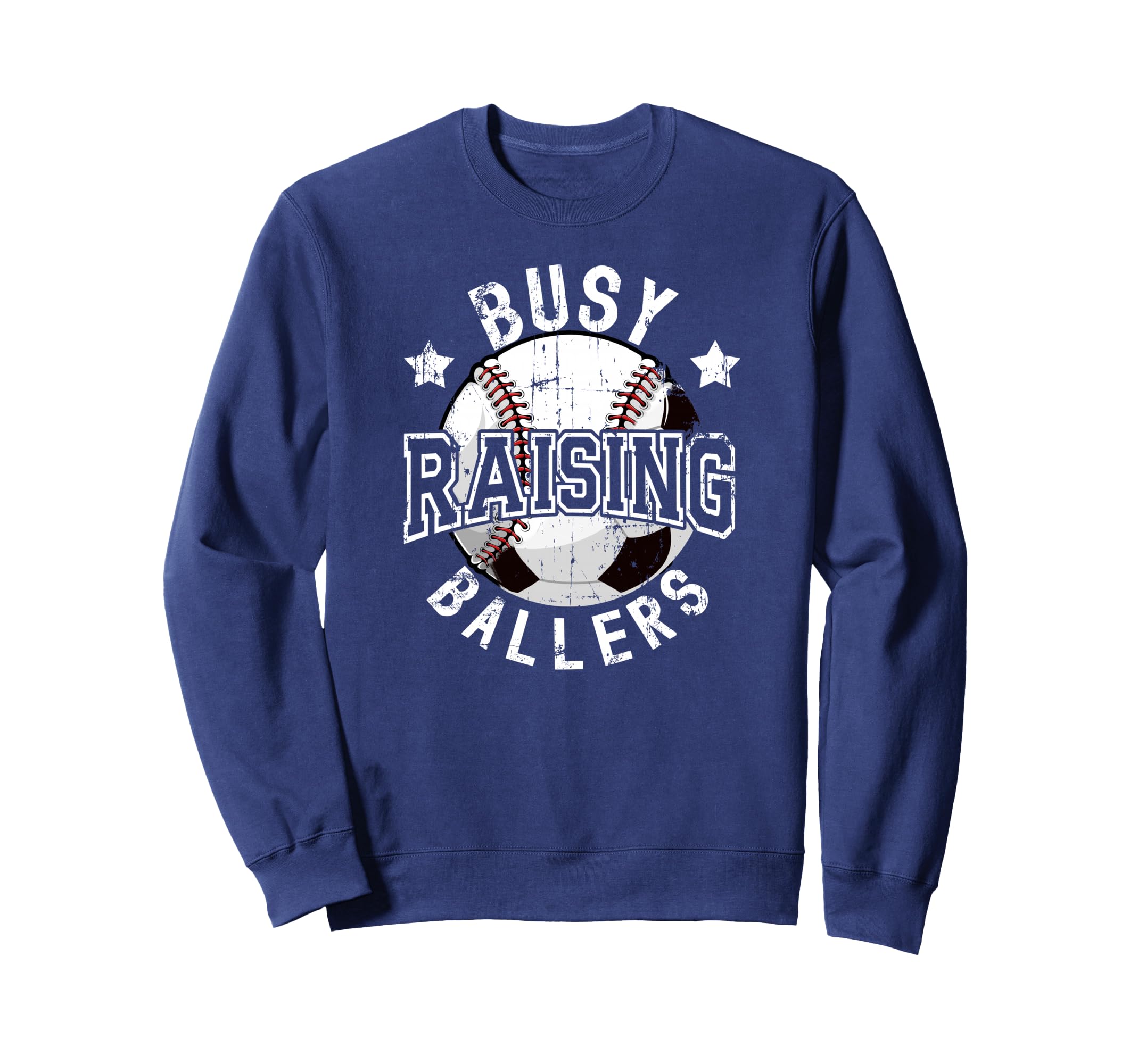 Busy Raising Ballers Baseball Sweatshirt - Casual Everyday Wear Men Women - T-Shirt, Sweatshirt, Hoodie