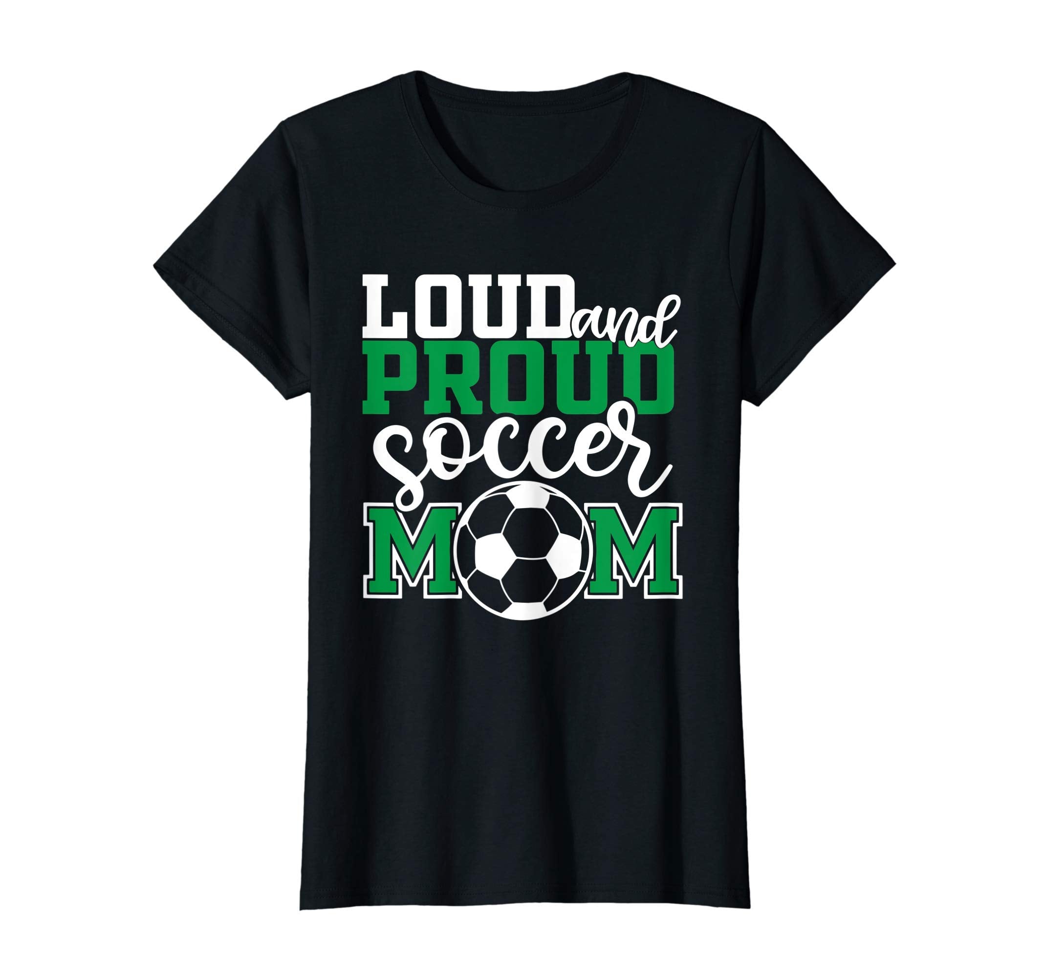 Womens Funny Soccer Matching Family Loud T-Shirt - Minimalist Print Unisex - T-Shirt, Sweatshirt, Hoodie