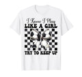 Soccer Coquette Bow I Know I Play Like T-Shirt - Fun Novelty Design Unisex - T-Shirt, Sweatshirt, Hoodie
