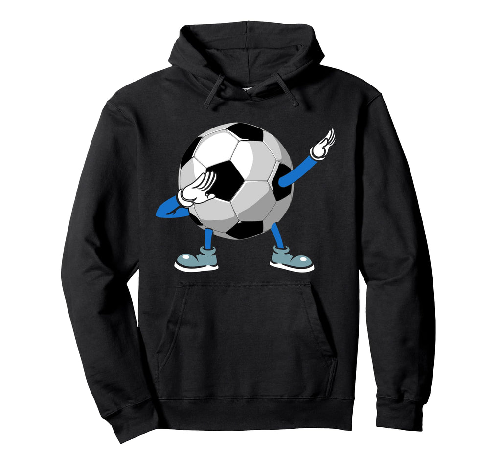 Dabbing Soccer Ball And Sports Players Hoodie - Minimalist Print Unisex - T-Shirt, Sweatshirt, Hoodie