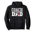 Dad Soccer Coach Hoodie - Custom Art Print Men Women - T-Shirt, Sweatshirt, Hoodie
