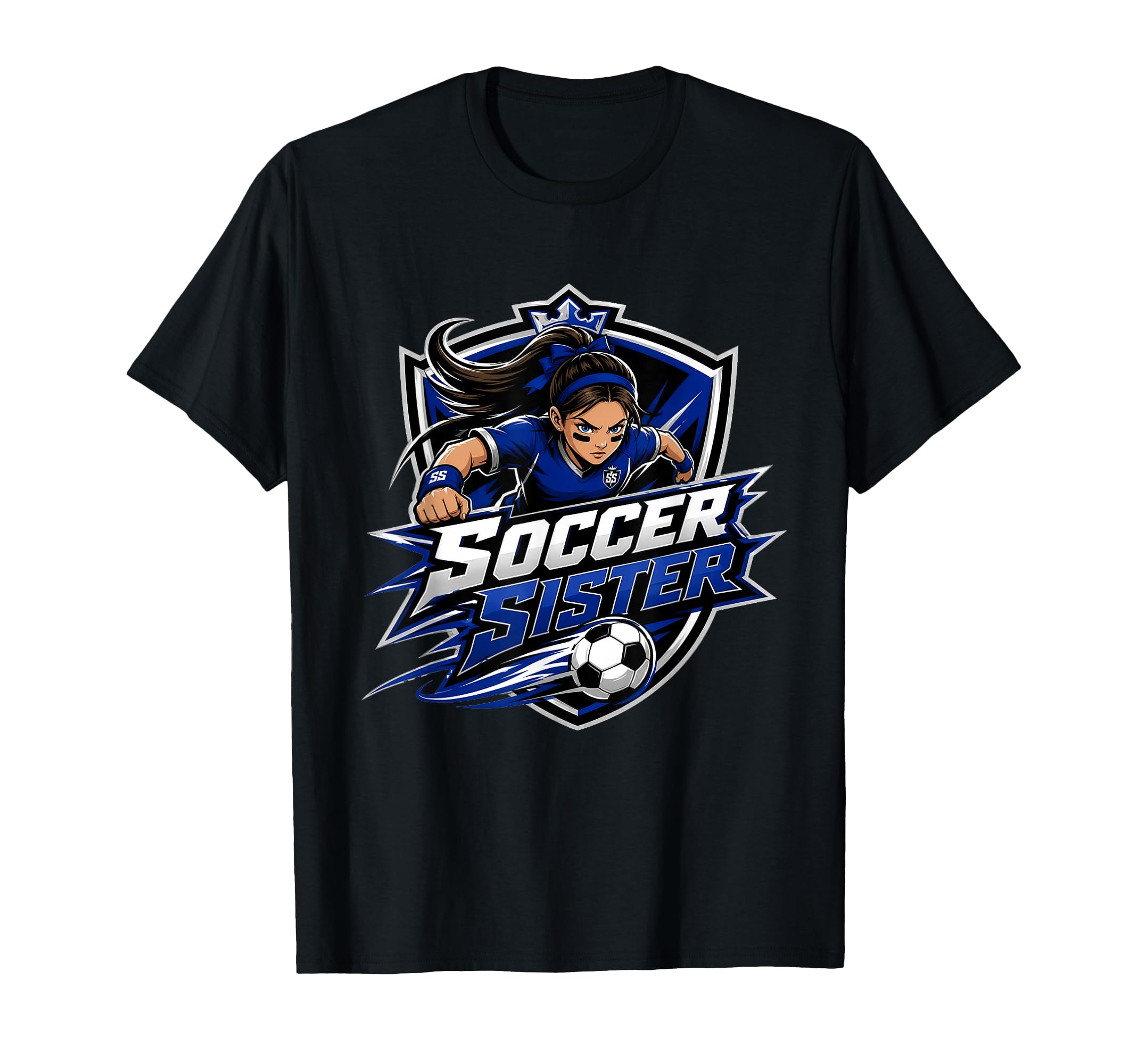 Soccer Team Mascot Logo Sweatshirt - Fun Novelty Design Unisex - T-Shirt, Sweatshirt, Hoodie