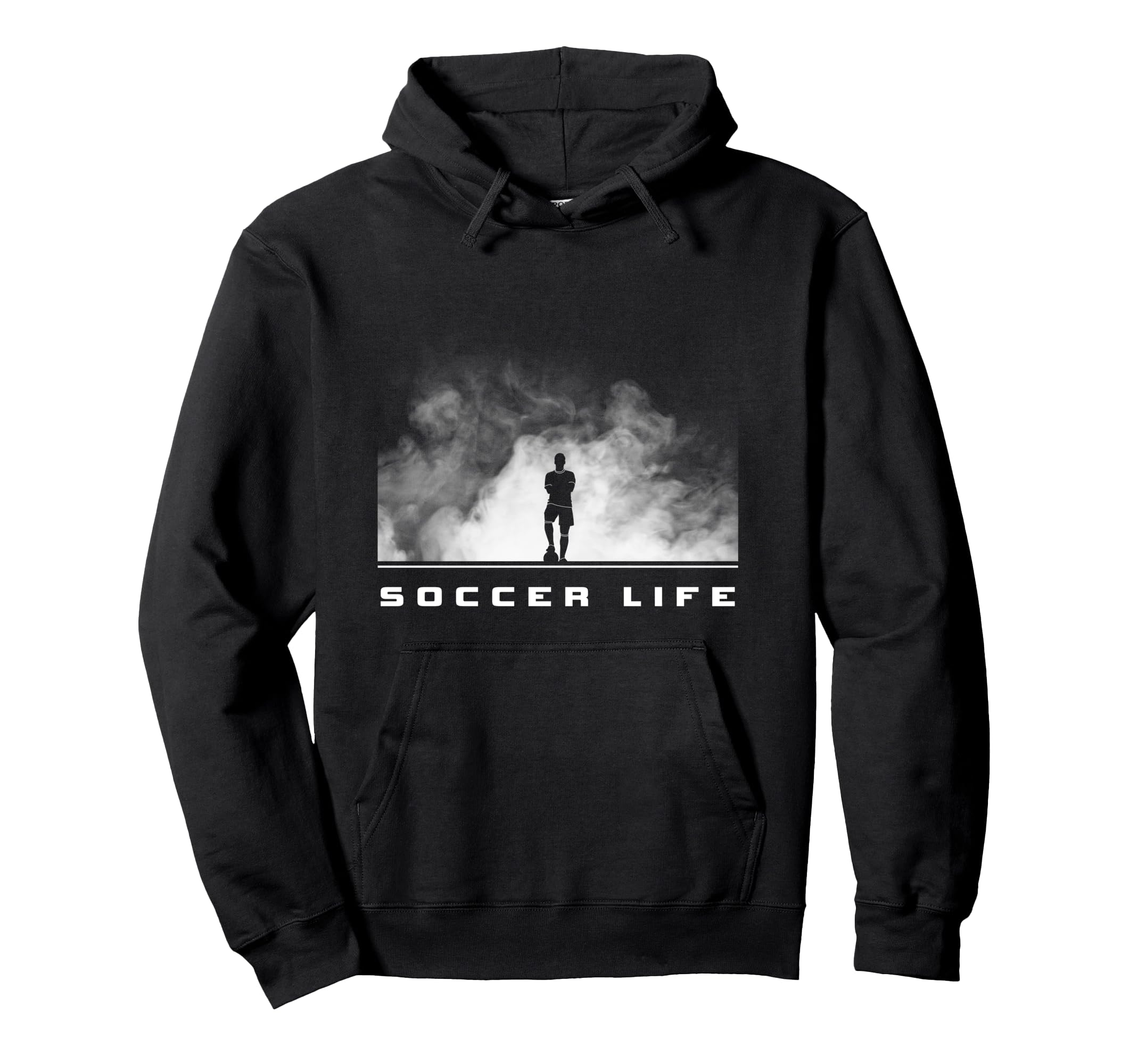 Soccer Soccer Players Or Fans Hoodie - Aesthetic Graphic for Adults - T-Shirt, Sweatshirt, Hoodie