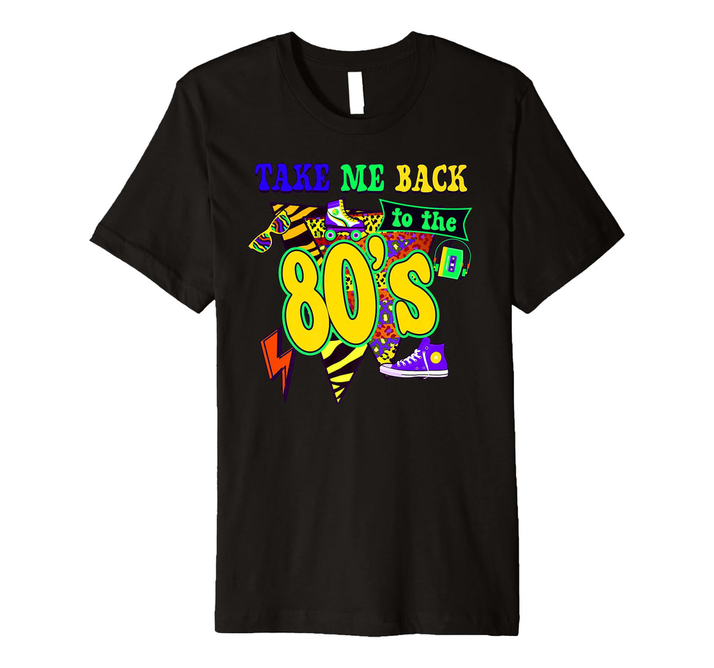 1980S Party Theme Roller Skates And Boom T-Shirt - Streetwear Style Unisex - T-Shirt, Sweatshirt, Hoodie