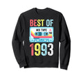 Best 1993 Cassette Tape Sweatshirt - Streetwear Style Unisex - T-Shirt, Sweatshirt, Hoodie