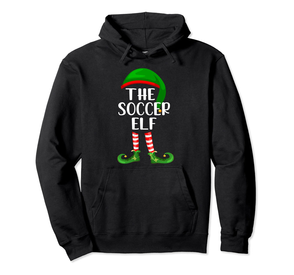Matching Family Group Soccer Elf Hoodie - Minimalist Print Unisex - T-Shirt, Sweatshirt, Hoodie