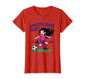 Soccer Hair Dont Care Soccer T-Shirt - Casual Everyday Wear for Adults - T-Shirt, Sweatshirt, Hoodie