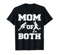 Mom Both Funny Soccer Track And T-Shirt - Casual Everyday Wear Unisex - T-Shirt, Sweatshirt, Hoodie