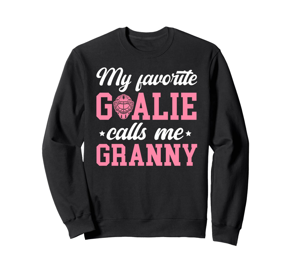 Proud Ice Hockey Goalie Granny Sweatshirt - Custom Art Print for Adults - T-Shirt, Sweatshirt, Hoodie