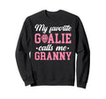 Proud Ice Hockey Goalie Granny Sweatshirt - Custom Art Print for Adults - T-Shirt, Sweatshirt, Hoodie