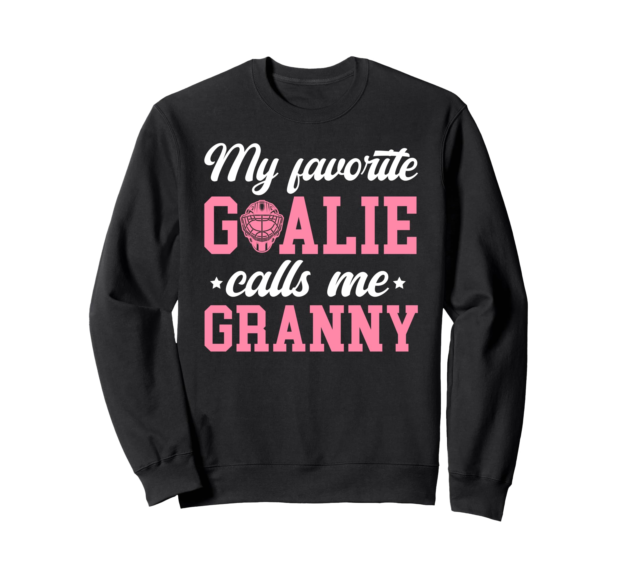 Proud Ice Hockey Goalie Granny Sweatshirt - Custom Art Print for Adults - T-Shirt, Sweatshirt, Hoodie