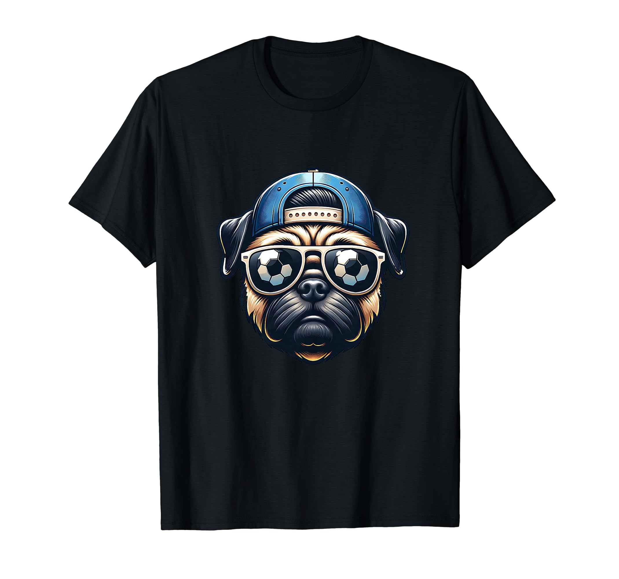Pug Soccer Champion Player Fan Ball T-Shirt - Novelty Apparel Men Women - T-Shirt, Sweatshirt, Hoodie