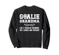 Hockey Goalie Grandma Definition Sweatshirt - Minimalist Print Men Women - T-Shirt, Sweatshirt, Hoodie