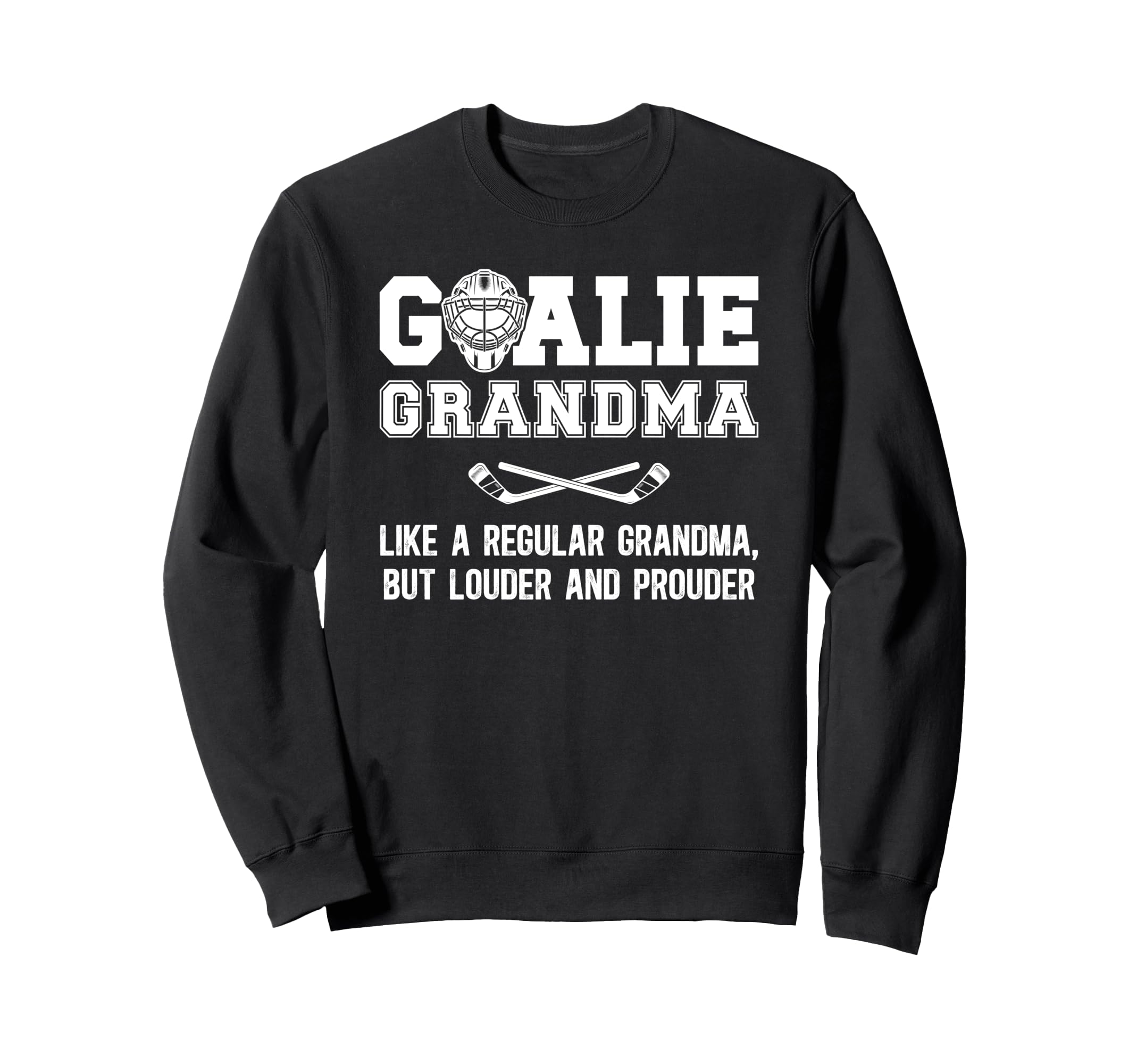 Hockey Goalie Grandma Definition Sweatshirt - Minimalist Print Men Women - T-Shirt, Sweatshirt, Hoodie