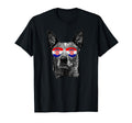 Croatia Dog Flag Sunglasses Football T-Shirt - Custom Art Print Men Women - T-Shirt, Sweatshirt, Hoodie