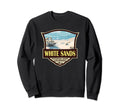 White Sands National Park Illustration Sweatshirt - Unique Graphic Unisex - T-Shirt, Sweatshirt, Hoodie