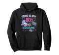 Roller Skates This Is My 80S Costume Hoodie - Casual Everyday Wear Unisex - T-Shirt, Sweatshirt, Hoodie