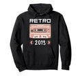Tape Music Nostalgia 2013 Birthday Hoodie - Trendy Graphic for Adults - T-Shirt, Sweatshirt, Hoodie