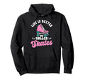 Roller Skating Skate 1970S Lifes Better Hoodie - Aesthetic Graphic Unisex - T-Shirt, Sweatshirt, Hoodie