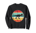 Roller Skating Dinosaur T Rex Sweatshirt - Custom Art Print Men Women - T-Shirt, Sweatshirt, Hoodie