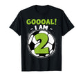 2 Year Old Birthday Soccer Themed T-Shirt - Aesthetic Graphic for Adults - T-Shirt, Sweatshirt, Hoodie
