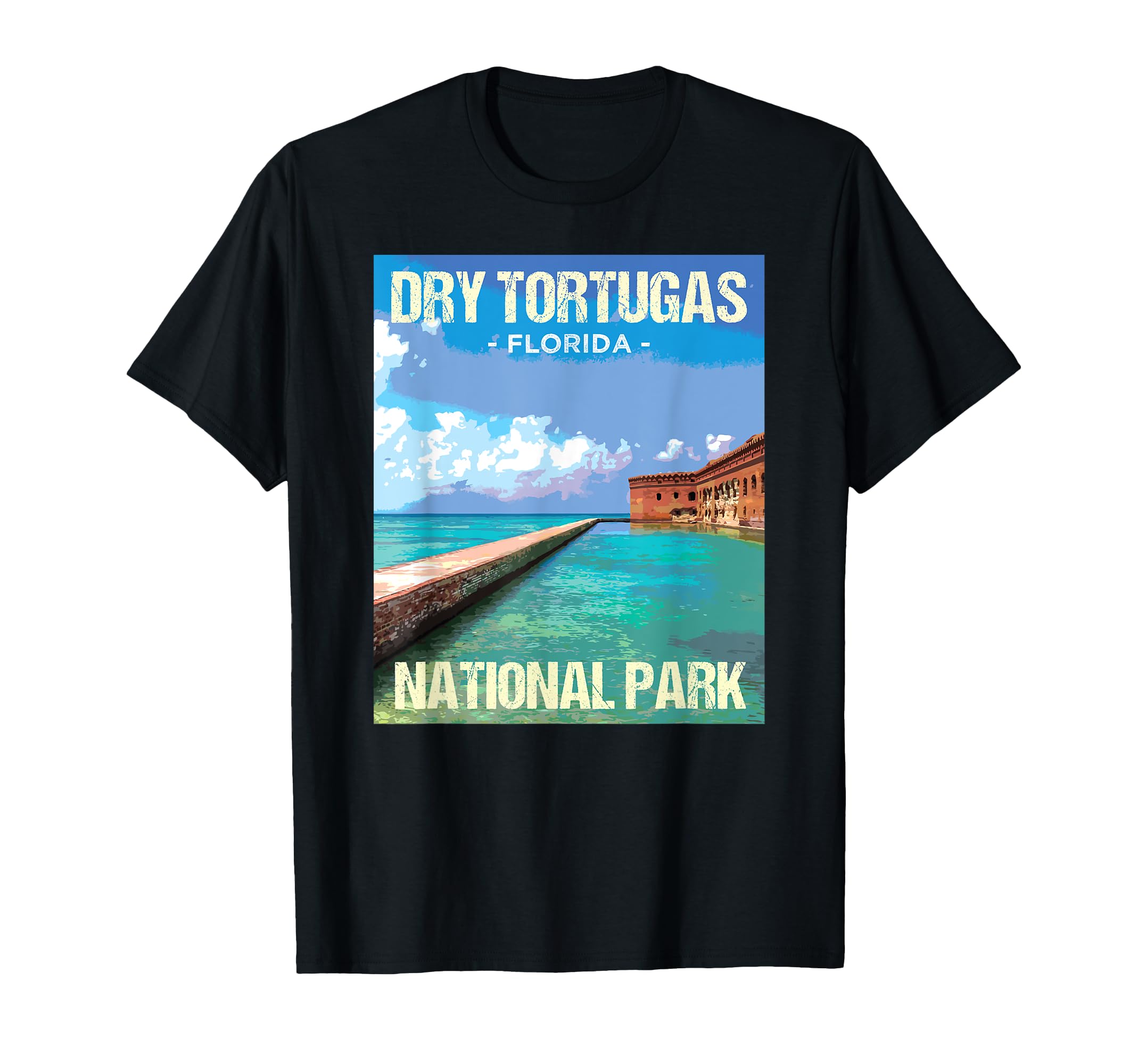 Dry Tortugas National Park Florida T-Shirt - Graphic Print Unisex - T-Shirt, Sweatshirt, Hoodie