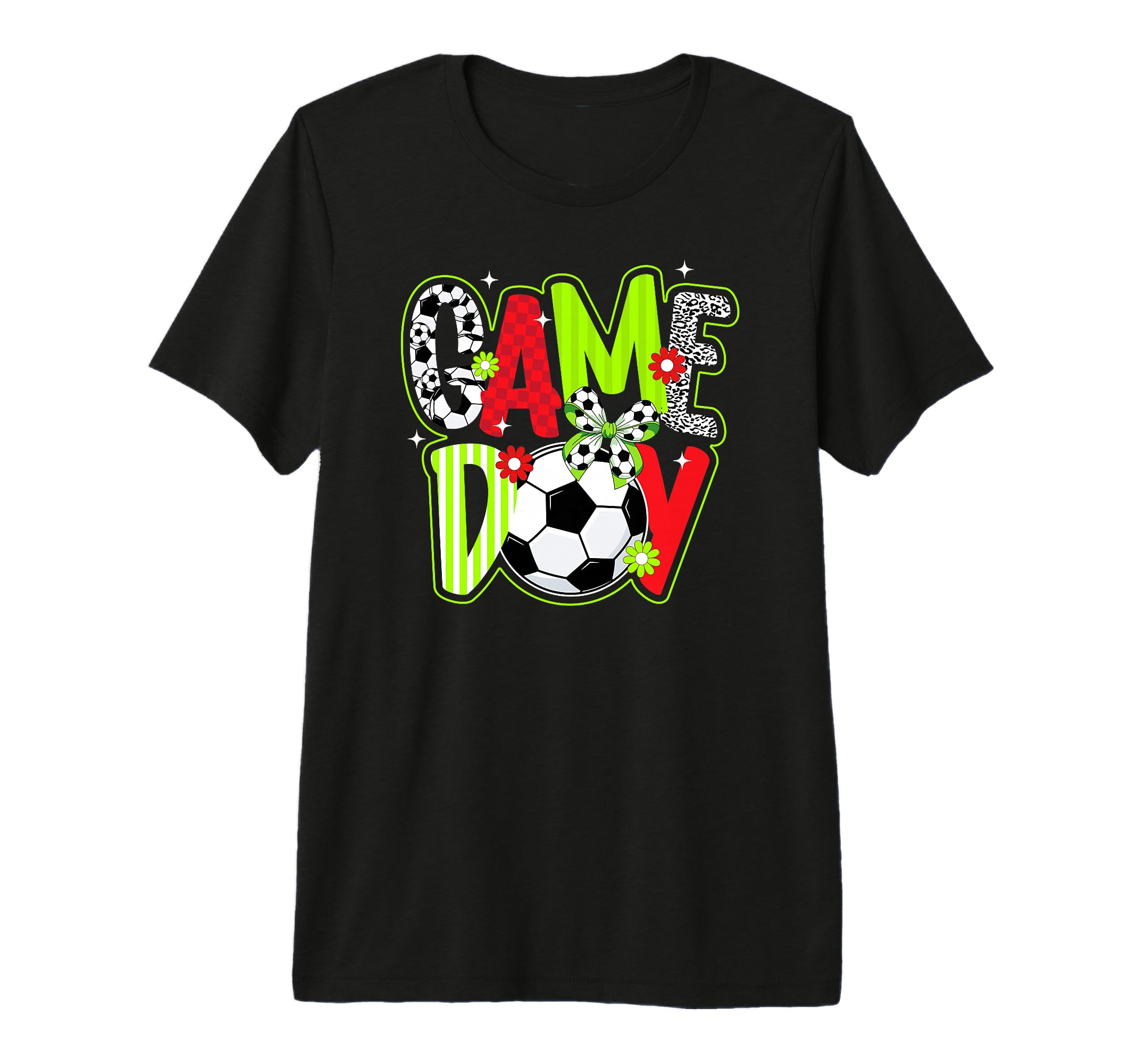 Game Day Coquette Soccer Game Day T-Shirt - Aesthetic Graphic Unisex - T-Shirt, Sweatshirt, Hoodie
