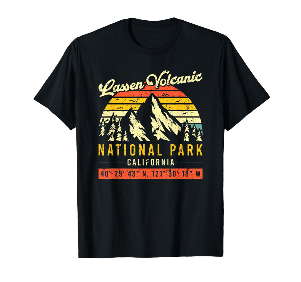Lassen Volcanic California National T-Shirt - Fun Novelty Design Unisex - T-Shirt, Sweatshirt, Hoodie