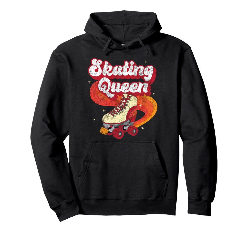 Roller Skating Skate 1970S Hoodie - Minimalist Print for Adults - T-Shirt, Sweatshirt, Hoodie