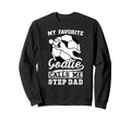 Proud Soccer Goalie Step Dad Soccer Sweatshirt - Novelty Apparel Men Women - T-Shirt, Sweatshirt, Hoodie