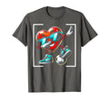 Heart Dabbing Football Soccer Cartoon T-Shirt - Graphic Print Unisex - T-Shirt, Sweatshirt, Hoodie