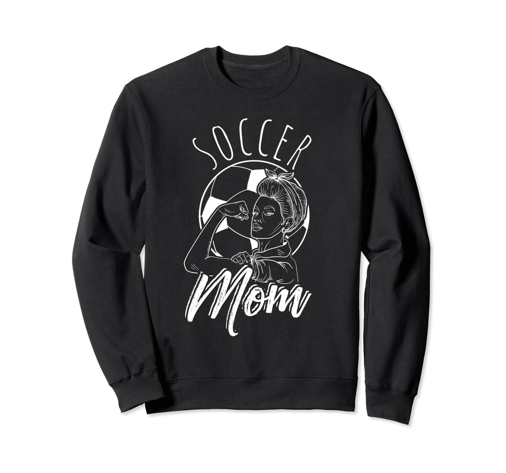 Soccer Mom Sport Athlete Family Sweatshirt - Fun Novelty Design for Adults - T-Shirt, Sweatshirt, Hoodie