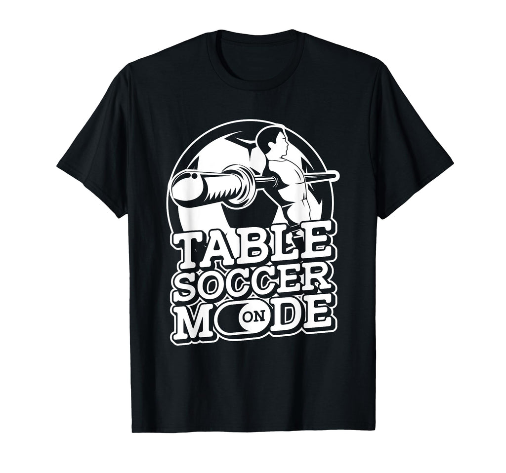 Table Soccer Mode Indoor Foosball Game T-Shirt - Minimalist Print Unisex - T-Shirt, Sweatshirt, Hoodie