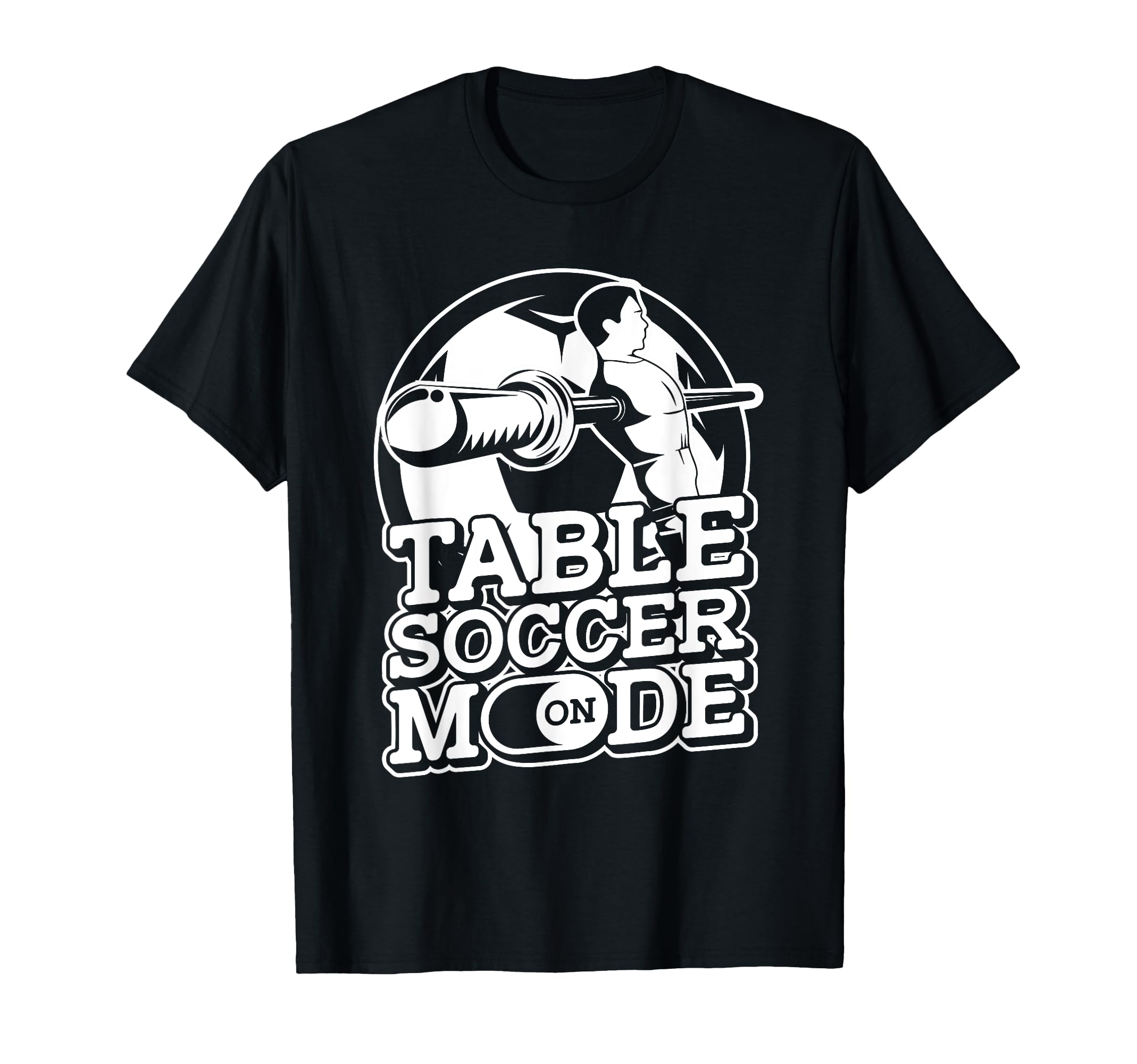 Table Soccer Mode Indoor Foosball Game T-Shirt - Minimalist Print Unisex - T-Shirt, Sweatshirt, Hoodie