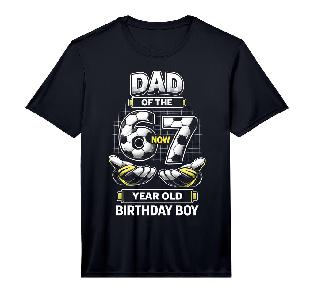 Birthday I Was 6 Now Im 7 Six Seven Soccer T-Shirt - Trendy Graphic Unisex - T-Shirt, Sweatshirt, Hoodie