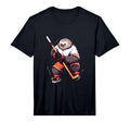 Sloth Ice Hockey Player Hockey T-Shirt - Casual Everyday Wear for Adults - T-Shirt, Sweatshirt, Hoodie