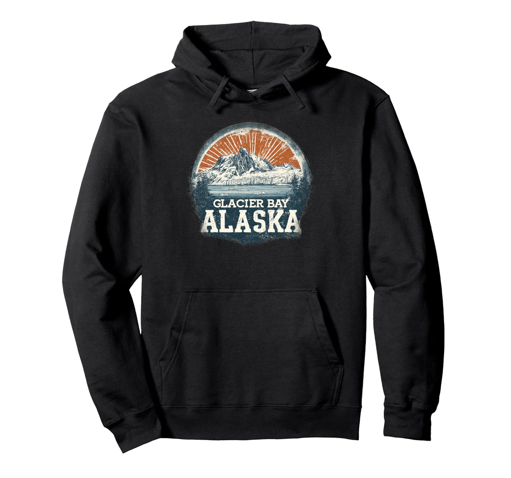 Glacier Alaska Scenic National Park Hoodie - Casual Everyday Wear Men Women - T-Shirt, Sweatshirt, Hoodie