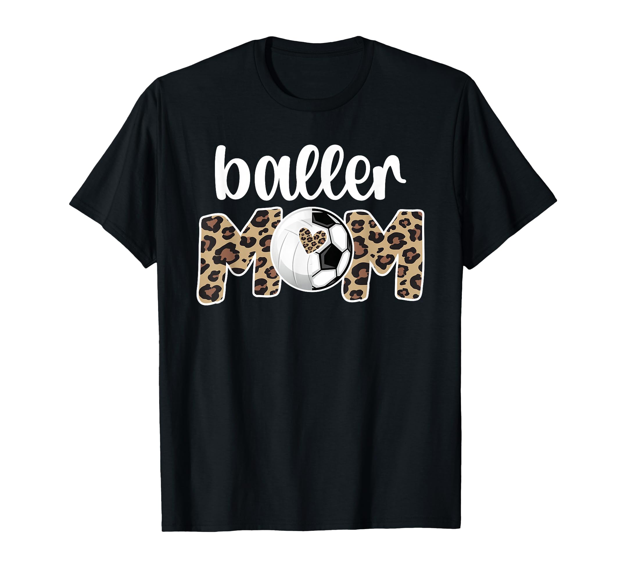 Baller Mom Proud Volleyball Soccer T-Shirt - Fun Novelty Design Unisex - T-Shirt, Sweatshirt, Hoodie