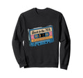 Groovy 70S Music Nostalgia Cassette Sweatshirt - Aesthetic Graphic Unisex - T-Shirt, Sweatshirt, Hoodie
