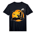 Funny Bat Playing Soccer Halloween T-Shirt - Unique Graphic for Adults - T-Shirt, Sweatshirt, Hoodie