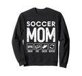 Soccer Mom Drive Pay Cheer Repeat Sweatshirt - Custom Art Print Unisex - T-Shirt, Sweatshirt, Hoodie
