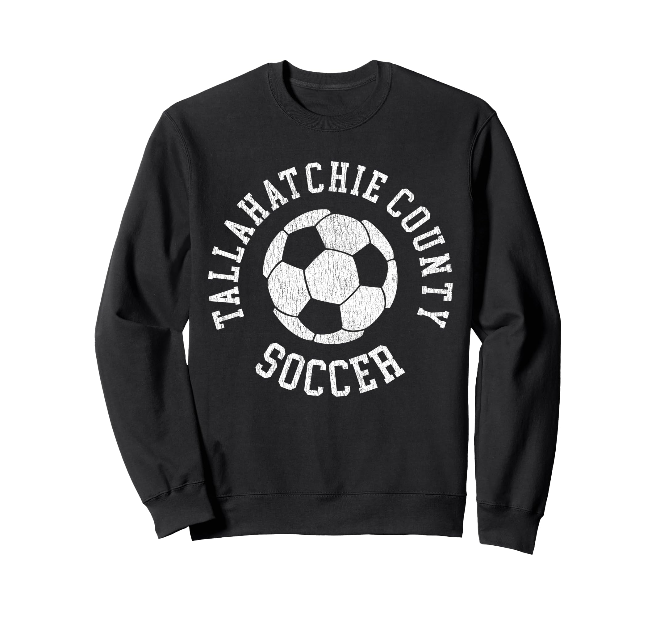 Tallahatchie County Soccer Distressed Sweatshirt - Streetwear Style Unisex - T-Shirt, Sweatshirt, Hoodie