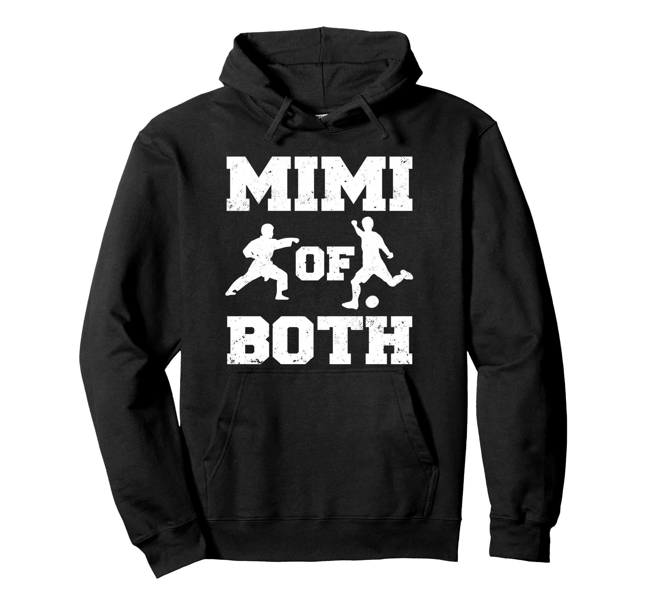Mimi Both Karate And Soccer Funny Hoodie - Trendy Graphic for Adults - T-Shirt, Sweatshirt, Hoodie
