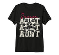 Soccer Aunt Funny Coquette Bow T-Shirt - Casual Everyday Wear for Adults - T-Shirt, Sweatshirt, Hoodie