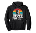 Never Forget Portable Cassette Tape Player Hoodie - Novelty Apparel Unisex - T-Shirt, Sweatshirt, Hoodie
